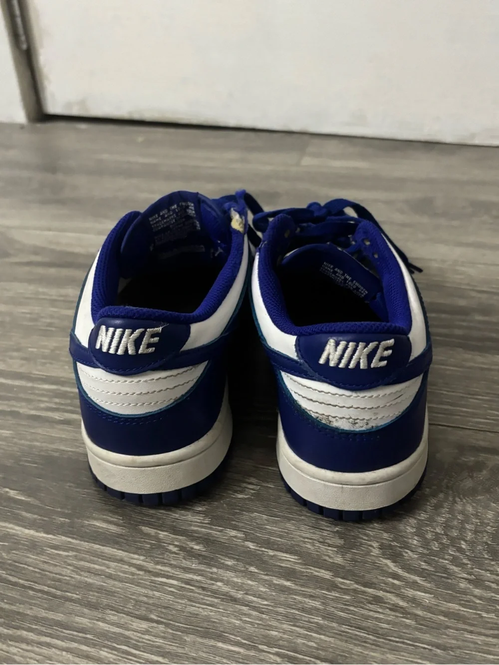 Nike Low-Top Sneakers - White & Blue